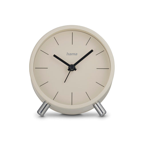 Hama Watch Despertador Radio Flores Analógico Without Tic-tac, Grey/Beige 222229 — image 1