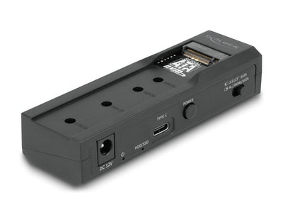 Delock 64253 Convertidor USB Type-c™ 1 X SSD M.2 Or 1 X SATA SSD / HDD — image 1