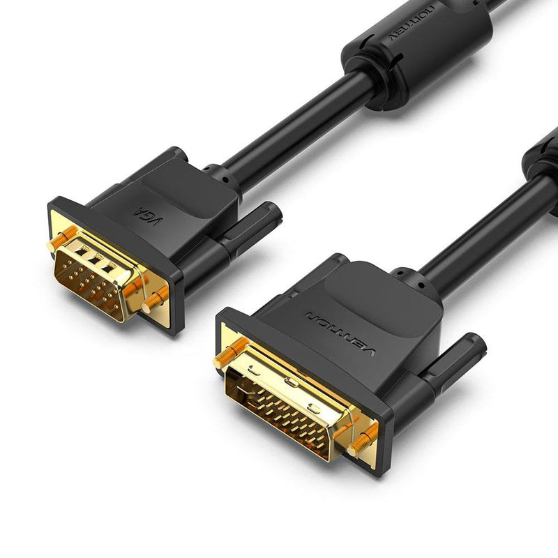 Vention Cable Converter Eacbf DVI Male VGA Male 1M Black