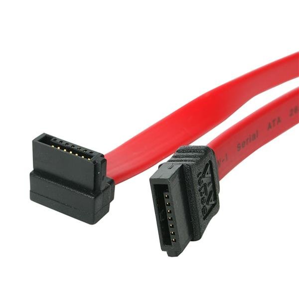 StarTech Cable Datos SATA Angulo Recto Acodado