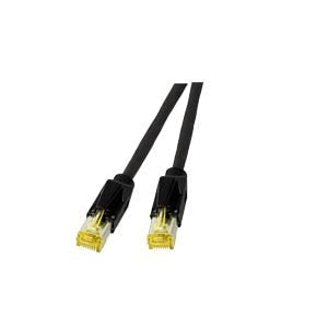 Efb RJ45 Network Cable CAT.6A S FTP Lszh Draka UC900 TM31 Black 1M
