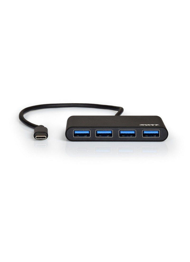 Port Designs Hub USB Type C 4-PUERTOS 3.0