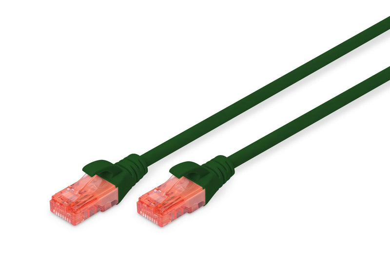 Digitus DK-1617-100/G Network Cable 10M CAT.6 U/UTP (UTP) Green