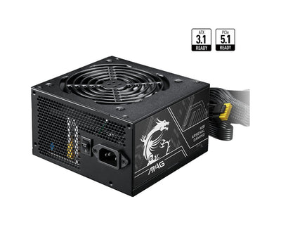 MSI Power Supply Mag A750BN 750W 80 + Bronze PCIE5 Ii — image 1