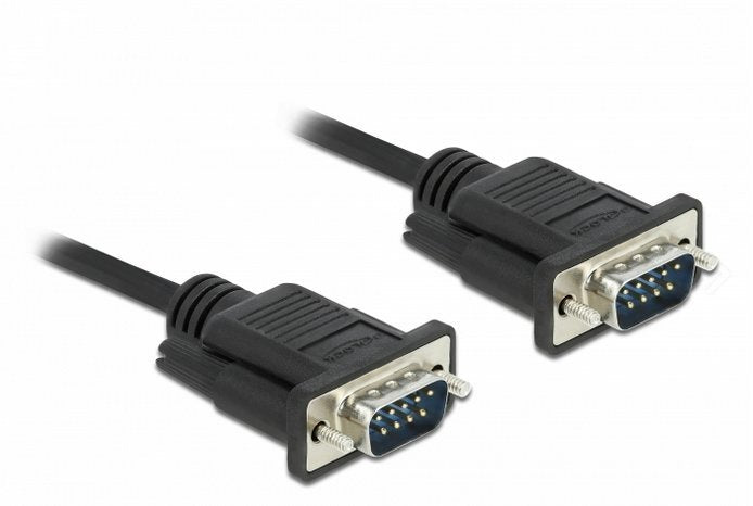 Delock Cable RS-232 SUB-D9 Male a Male 5M