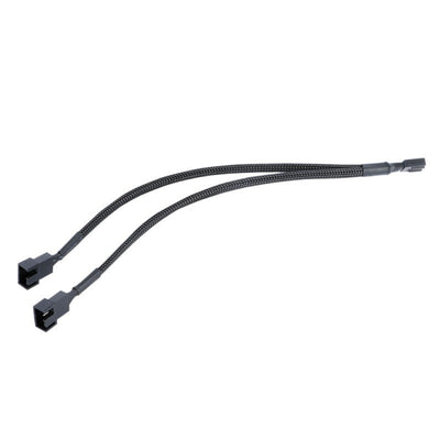 Temperature Controlled Cooling Fan 4-pin Motherboard With Mesh And CPU Adapter Cable