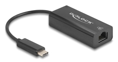 Delock Adapter USB 2.0 Type-c a 10/100Mbps LAN — image 1