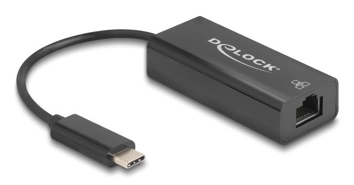 Delock Adapter USB 2.0 Type-c a 10/100Mbps LAN