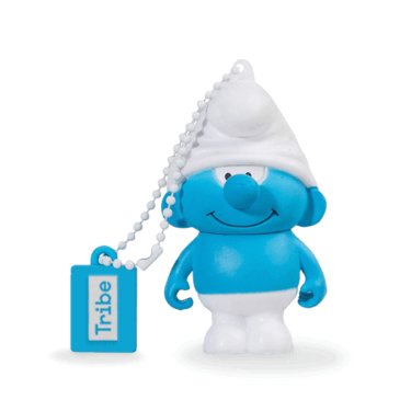 Tribe USB Flash Drive Smurf USB 2.0 16GB Pitufo Tontin — image 1