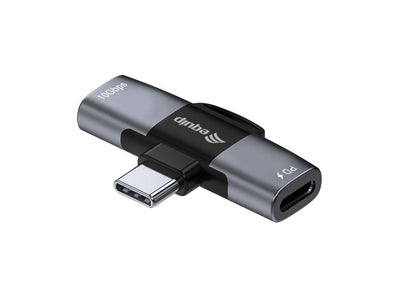 Equip Adapter USB-C-2x USB-C 10Gbps Pd 100W Alu. — image 1