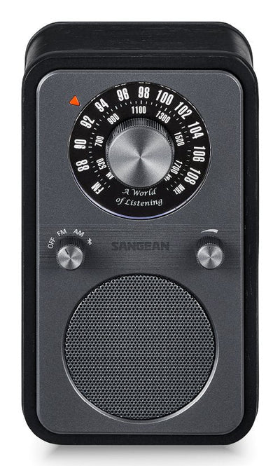 Sangean WR-9 Roble Medianoche Radio Analógica Wood With Am Fm Bluetooth — image 1