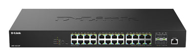 D-link DMS-1250-28P/ And Switch Gestionado L2 2.5G Ethernet (100/1000/2500) Energía Sobre Ethernet (PoE) Black — image 1