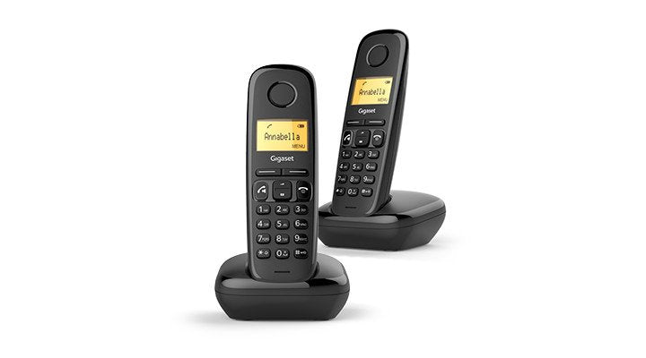 Gigaset Phone Fixed Wireless A270 Duo Black (L36852-H2812-D201) Gigaset A270 Duo, Phone Dect, Terminal Wireles
