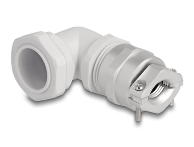 Delock 60613 Prensaestopas With Alivio Voltage And Protection Contra Flexión Ángulo 90 ° PG21 Grey — image 1