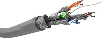 Goobay Network Cable S/FTP CAT.6 8H 100 Metres AWG27 — image 1