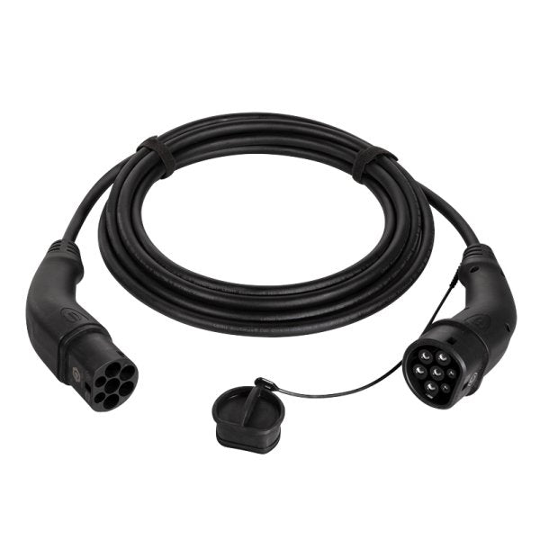 Logilink Cable Charging Coches Eléctricos , Type 2, Trifásico, 20A, 11KW, 10M