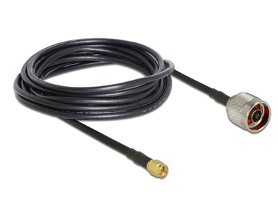 Delock Cable Antenna N Male Sma Male RG-58 C/U 5M — image 1