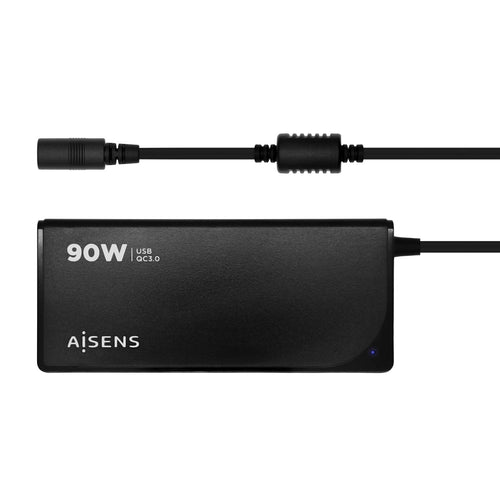 Aisens Charger Laptop 90W Automatic 12 Connectors Voltaje 15-20V ASLC-90WAUTO-BK — image 1