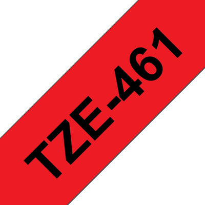 Brother Tape Laminated Genuine Red/Black P-touch Standard - 8M / 36MM — image 1