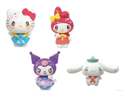 Blister 4 Figuras Hello Kitty Friends — image 1