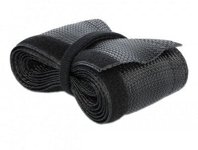 Delock Case Trenzada With Closure Velcro 10M X 32MM Black — image 1