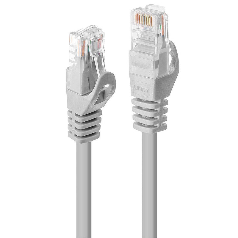 Lindy Network Cable CAT.6 U UTP Basic Grey 7.50M