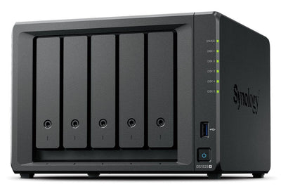 Synology NAS Diskstation DS1525 + Server Almacenamiento Ryzen Embedded V1500B 8GB DDR4 0TB Black — image 1