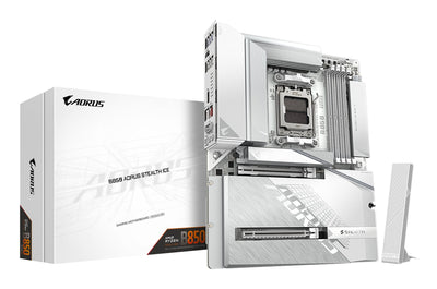 Gigabyte Motherboard B850 Aorus Mealth Ice B850,AM5,ATX, DDR5 — image 1