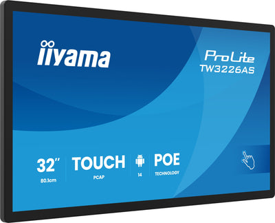 Iiyama 80,1CM (31,5) TW3226AS-B3P 16:9M-TOUCH M-hdmi Andr. — image 1