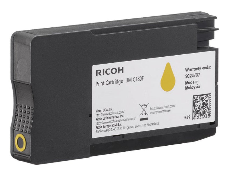 Ricoh Ink Yellow Ijm C180F Aprox. 1.600 Copias