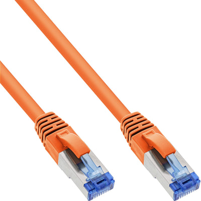 Inline Network Cable S/FTP Pimf CAT.6A Libre Halógenos 500MHZ Orange 1.5M — image 1