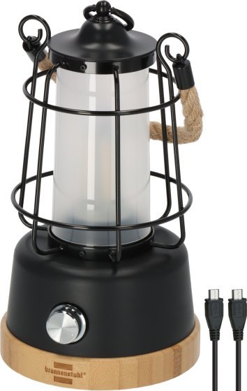 Brennenstuhl Linterna 1171800010 Camping a Batteries Port USB