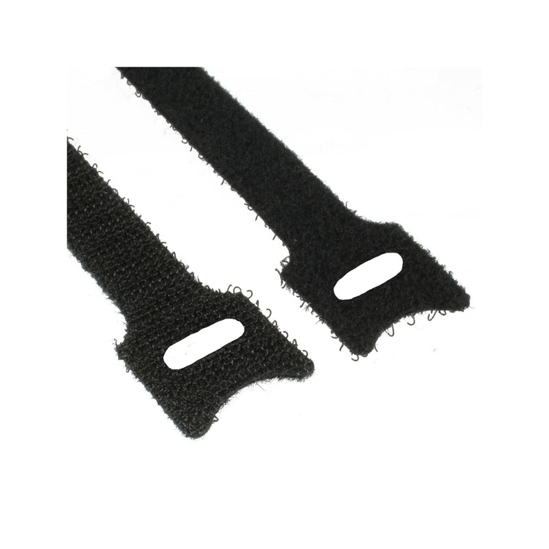 Inline Straps Closure Velcro 12X330MM 10 Units Black