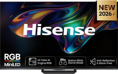 Hisense TV 55'' RGB Miniled UHD 4K Quantum Dot 180HZ 55UR8S Smart TV 55'/ RGB Miniled/ UHD 4K/ 180HZ/ 4x HDMI  — image 1