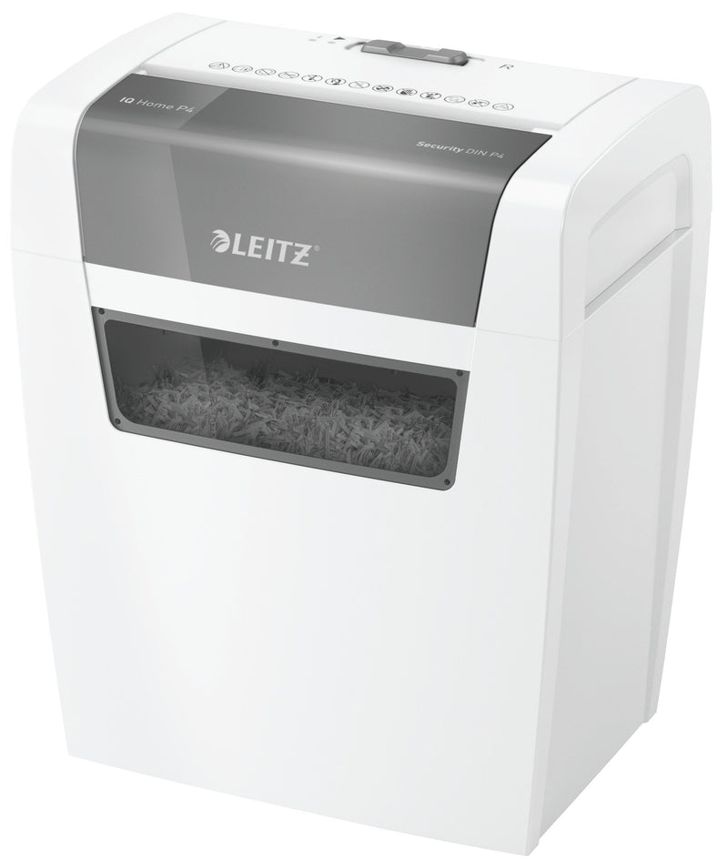 Leitz Trituradora Iq Home, P4, 6 Hojas, Basket 15 L