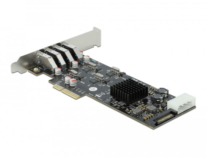 Delock Card Pci Express X4 USB 3.0 Externos
