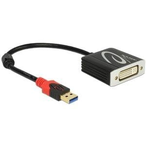 Delock 62737 Adapter USB 3.0 Tipo-a Male DVI Female — image 1
