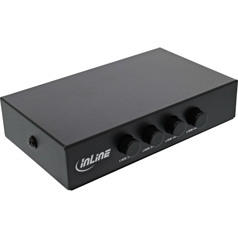 Inline Switch USB 2.0, Dispositivo USB-A 4 Computadoras