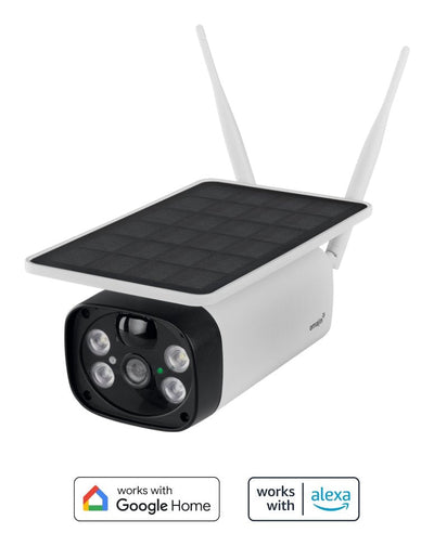 Camera Security Wireless Omajin OSC-01-EU Solar White Black — image 1
