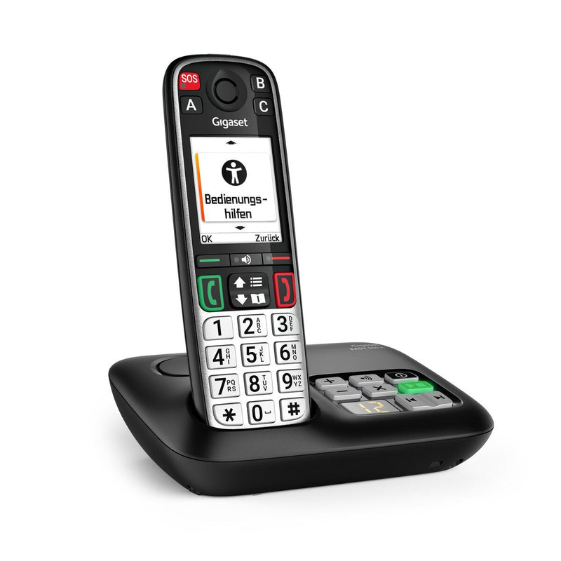 Gigaset Easy 500A Dect-ladebasis With 1X Handset (sos/Ls Life Style) + From - Black