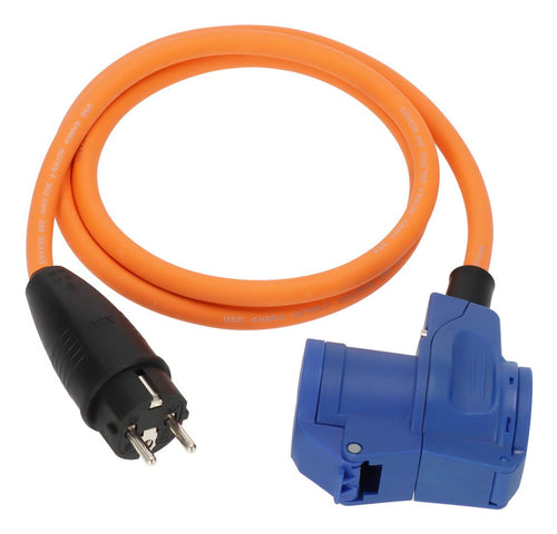 Brennenstuhl Adapter 1,5M Schuko / Winkelkupplung Ber.anzeig — image 1