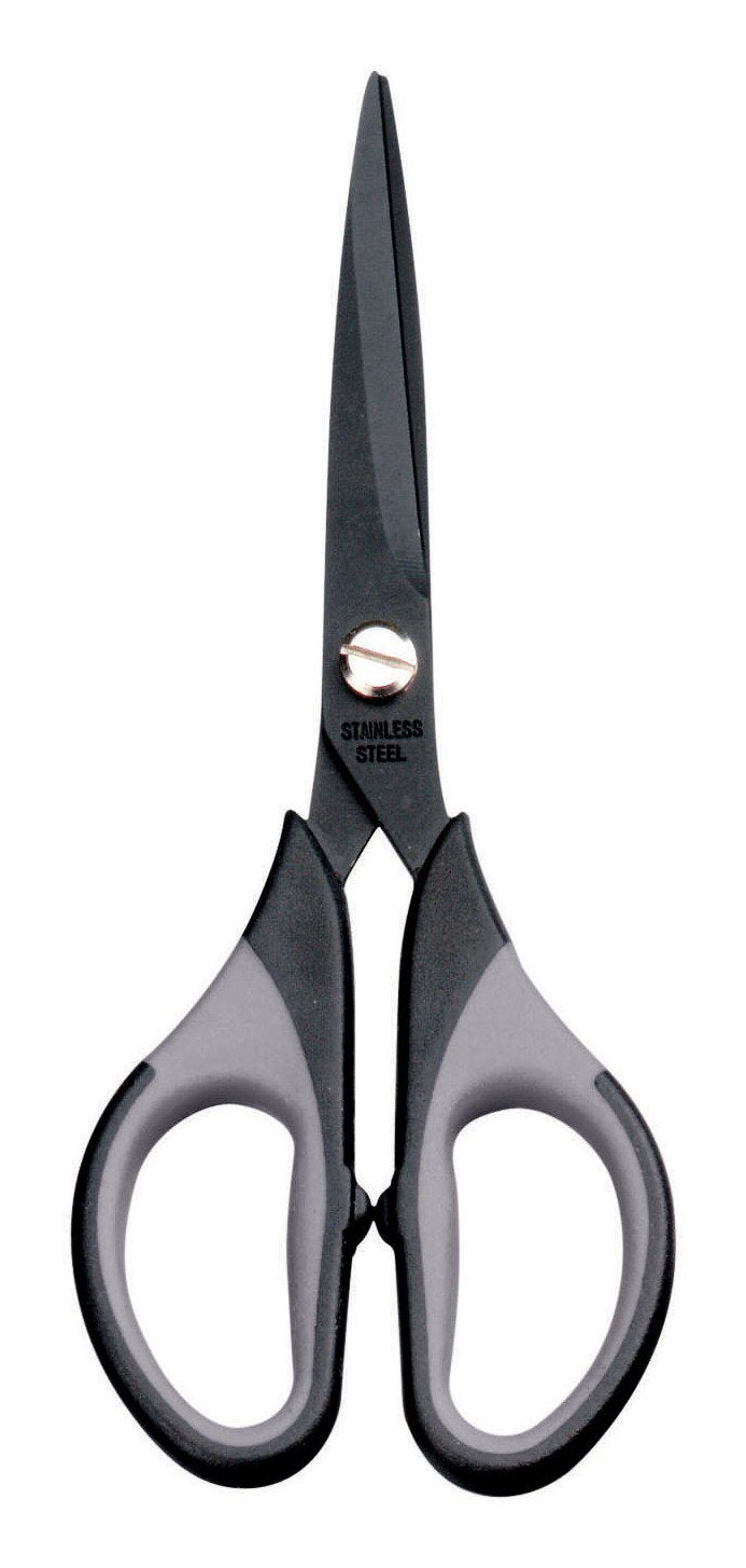 Maul 7690690 Tijera Desk And Manualidades Scissors Office Corte Recto Black Grey