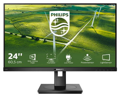Philips Monitor 242B1G 00 23.8 IPS FHD 1920X1080 1000:1 250CD M2 75HZ 4MS D-sub DVI HDMI 1x USB-B 4x USB 3.2 — image 1