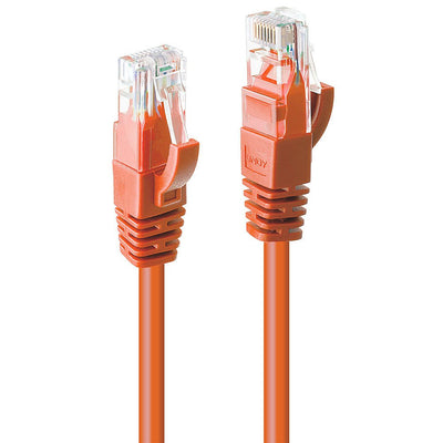Lindy Network Cable CAT.6 U UTP Orange 0.50M — image 1