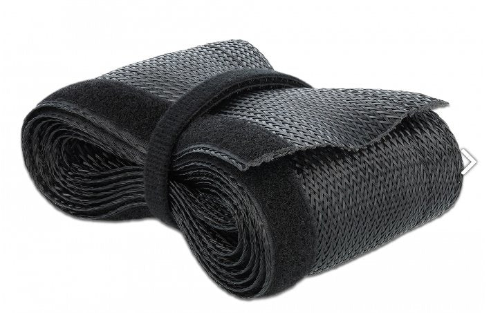 Delock Case Trenzada With Closure Velcro 2M X 32MM Black