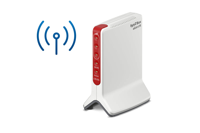 Avm Box 6820 LTE Router Wireless Band Única (2,4GHZ) Gigabit Ethernet 3G 4G White