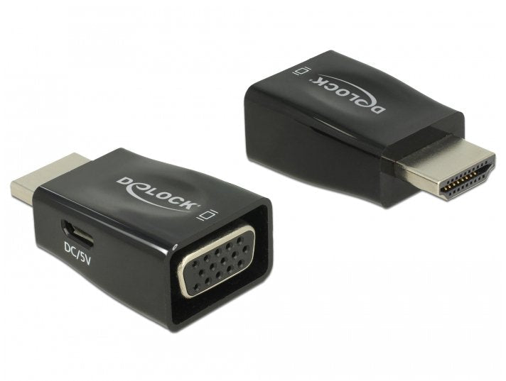 Delock Adapter Hdmi-a Male VGA Female