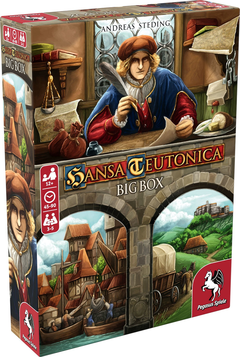 Pegasus Hansa Teutonica Big Box, Juego de mesa 55148G