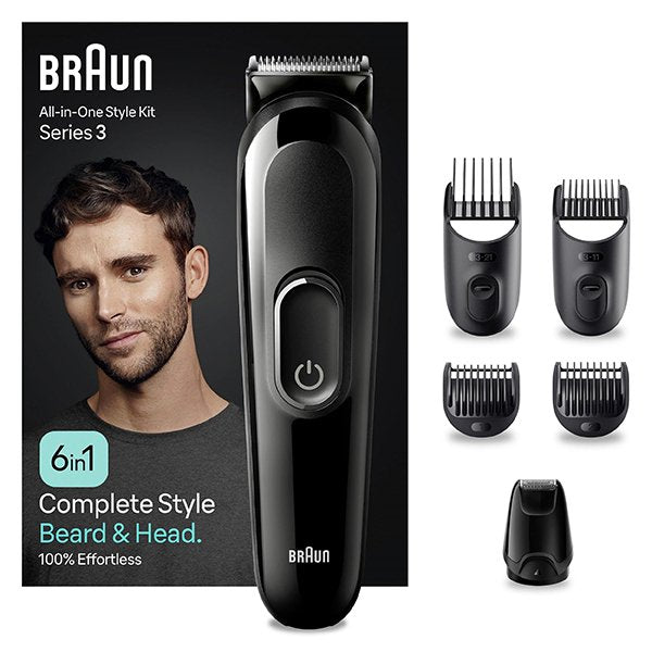 Braun Barbero Kit Multicuidado MGK3420, Black