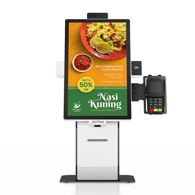 Avpos Kiosko Autoservicio Desktop DK22 - 22 Pulgadas Touchscreen - I3 10TH - 8GB Memory - SSD 256GB - Scanner  — image 1
